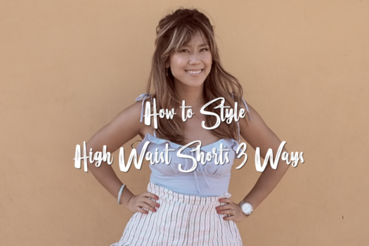 VIDEO: How to Style High Waisted Shorts